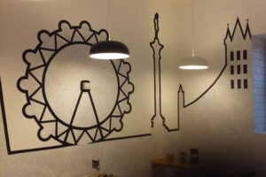 Cafe interior, Clapham Common