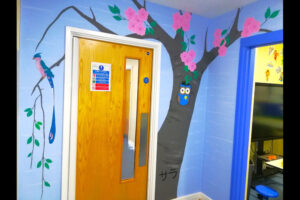 Barrow Hedges Primary, Japanese style tree